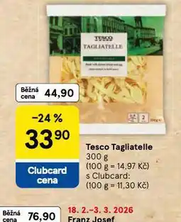 Tesco Tesco tagliatelle nabídka