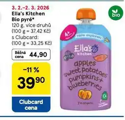 Tesco Ella´s kitchen bio pyré nabídka