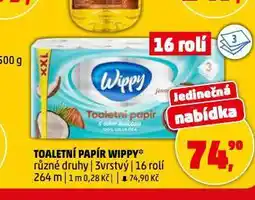 Penny Market Wippy toaletní papír nabídka