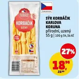 Penny Market Sýr korbáčik nabídka