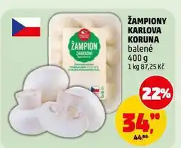 Penny Market Žampiony nabídka
