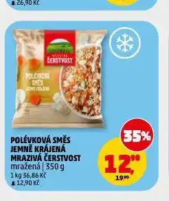 Penny Market Polévková směs jemně krájená mrazivá čerstvost nabídka