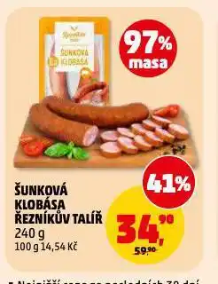Penny Market Šunková klobása nabídka