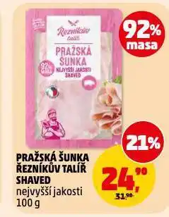 Penny Market Pražská šunka shaved nabídka