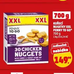 Penny Market Kuřecí nugetky nabídka