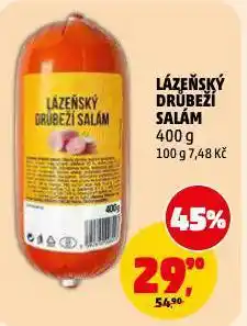 Penny Market Lázeňský drůbeží salám nabídka