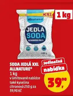 Penny Market Soda jedlá allnature nabídka