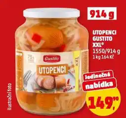 Penny Market Utopenci gustito nabídka