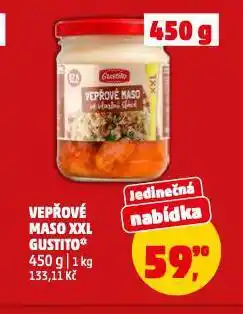 Penny Market Vepřové maso gustito nabídka