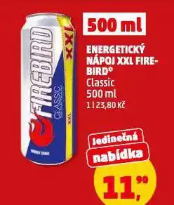 Penny Market Fire-bird energetický nápoj nabídka