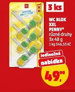 Penny Market Wc blok nabídka
