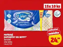 Penny Market Wippy papírové kapesníčky nabídka