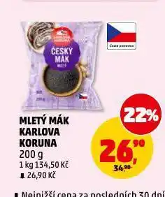 Penny Market Mletý mák nabídka