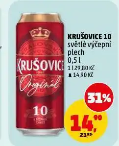 Penny Market Pivo krušovice nabídka