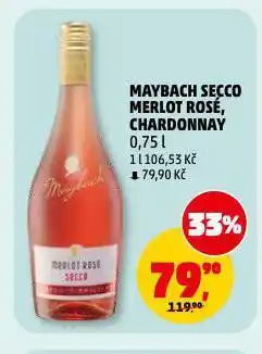 Penny Market Maybach secco merlot rosé nabídka