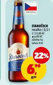 Penny Market Pivo staročech nealko nabídka