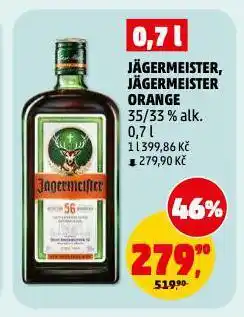 Penny Market Jägermeister orange nabídka