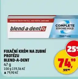 Penny Market Blend a dent fixační krém na zubní protézu nabídka