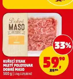 Penny Market Kuřecí steak mletý nabídka
