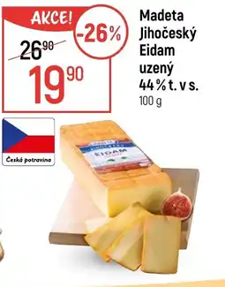 Globus Madeta Jihočeský Eidam uzený 44% t. vs. nabídka