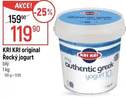 Globus KRI KRI original Řecký jogurt nabídka