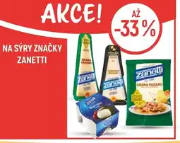 Globus Na sýry značky Zanetti nabídka