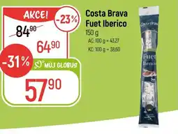 Globus Costa Brava Fuet Iberico nabídka