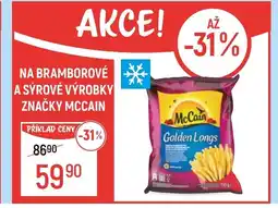 Globus Na bramborové a sýrové výrobky značky Mccain nabídka