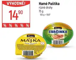 Globus Hamé Paštika nabídka