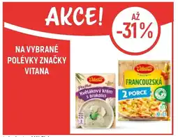 Globus Na vybrané polévky značky Vitana nabídka