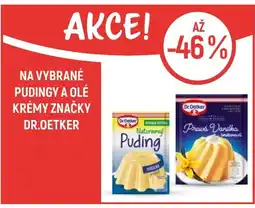 Globus Na vybrané pudingy a olé krémy značky Dr. Oetker nabídka