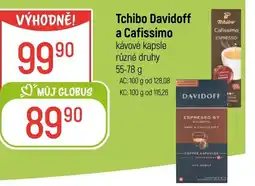 Globus Tchibo Davidoff a Cafissimo nabídka