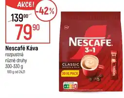 Globus Nescafé Káva nabídka