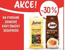 Globus Na vybrané zrnkové kávy značky Segafredo nabídka