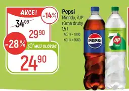 Globus Pepsi nabídka