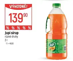 Globus Jupí sirup nabídka
