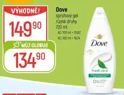 Globus Dove sprchový gel nabídka