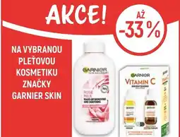 Globus Na vybranou pleťovou kosmetiku značky Garnier skin nabídka