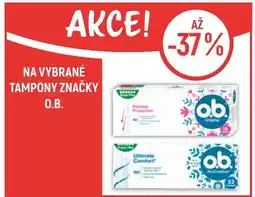 Globus Na vybrané tampony značky O.B. nabídka