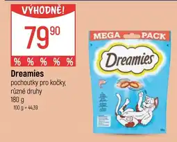 Globus Dreamies pochoutky pro kočky nabídka