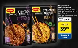 Tesco Maggi fusian smažené nudle nabídka