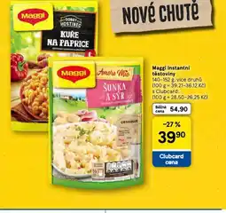 Tesco Maggi instantní těstoviny nabídka
