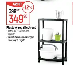 Globus Plastový regál Igotrend nabídka