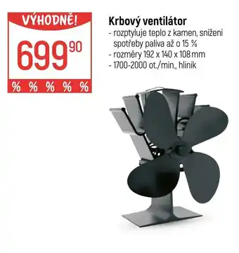 Globus Krbový ventilátor nabídka