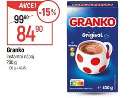Globus Granko instantní nápoj nabídka