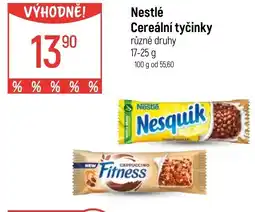 Globus Nestlé Cereální tyčinky nabídka