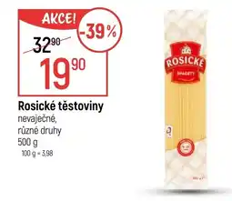 Globus Rosické těstoviny nabídka