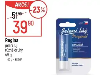 Globus Regina jelení lůj nabídka