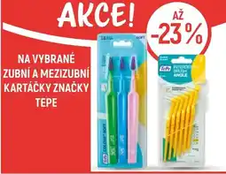 Globus Zubní a mezizubní kartáčky značky Tepe nabídka