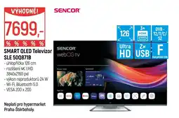 Globus SMART QLED Televizor SLE 50Q871B nabídka